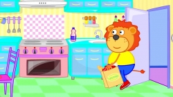 انیمیشن خانواده شیر قسمت 45 - lion family